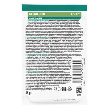 Purina Pro Plan Sterilised Wet Cat Food, Beef in Gravy