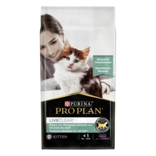 Purina Pro Plan LiveClear Kitten, Rich in Turkey