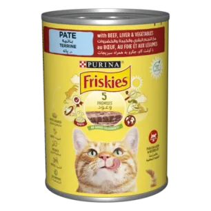 Friskies in Gravy with Beef and Vegetables Wet Cat Food