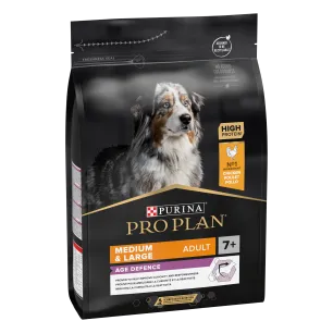 Purina Pro Plan Age Defence Medium and Large Senior 7+, Dry Dog food with Chicken