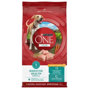 Purina ONE® +Plus Digestive Health Formula, 8 LB (3.63 kg)