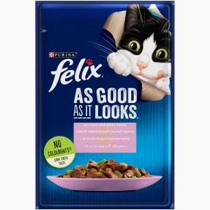 90222 Felix As Good As It Looks with Trout and Green Bean in Jelly