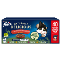 FELIX® Naturally Delicious Countryside Selection in Jelly Wet Cat Food