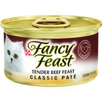 Fancy Feast® Classic Paté Tender Beef Feast Gourmet Wet Cat Food