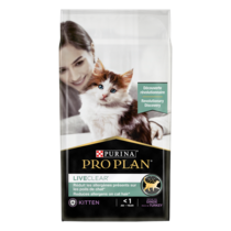 PROPLAN® LIVECLEAR® Kitten <1 year Rich in Turkey