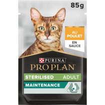 PRO PLAN® Sterilised NUTRISAVOUR Chicken in Gravy Wet Cat Food
