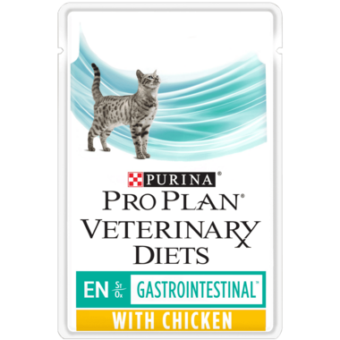 PRO PLAN VETERINARY DIETS EN Gastrointestinal Chicken Wet Cat Food Pouch
