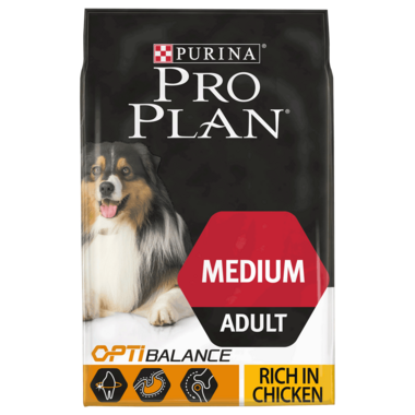 PRO PLAN Medium OPTIBALANCE Chicken Dry Dog Food