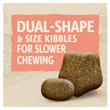 Dual shape & size kibbles 