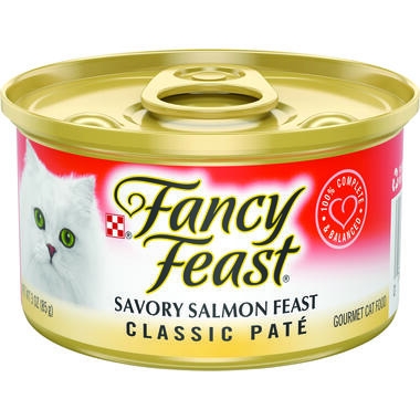 Fancy Feast® Classic Paté Savory Salmon Gourmet Wet Cat Food