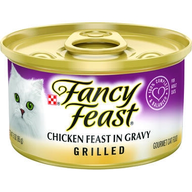 Fancy Feast® Grilled Chicken Gourmet Wet Cat Food in Gravy