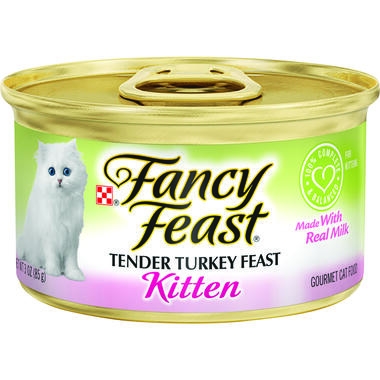 Fancy Feast® Kitten Classic Paté Tender Turkey Feast Wet Kitten Food