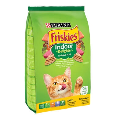 Friskies Indoor Delights Dry Cat Food