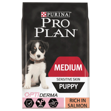 1840 PRO PLAN® Medium Puppy Sensitive Skin Salmon Dry Dog Food