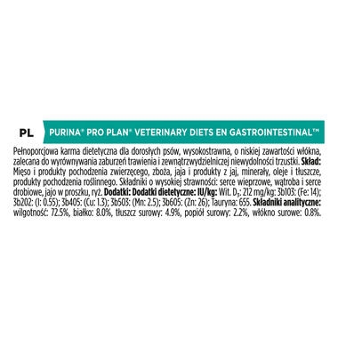 PRO PLAN VETERINARY DIETS EN Gastrointestinal Wet Dog Food