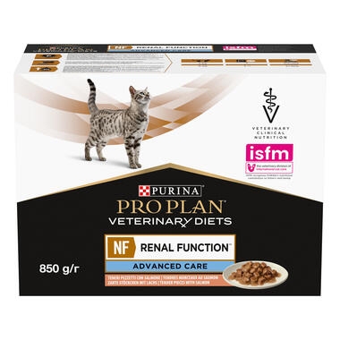 PRO PLAN VETERINARY DIETS NF Renal Function Salmon Wet Cat Food Pouch