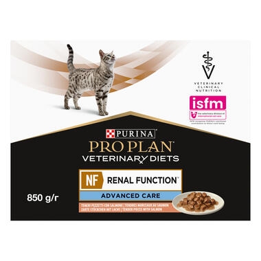 PRO PLAN VETERINARY DIETS NF Renal Function Salmon Wet Cat Food Pouch
