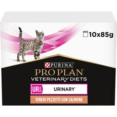 PRO PLAN VETERINARY DIETS UR Urinary Salmon Wet Cat Food Pouch