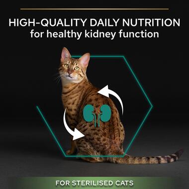 Purina Pro Plan Sterilised Adult Renal Plus Dry Cat Food with Turkey