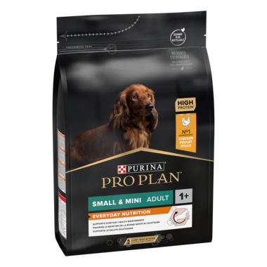 Purina Pro Plan Everyday Nutrition Small and Mini Adult Dry Dog food with Chicken