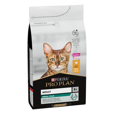 Purina Pro Plan Adult Renal Plus Everyday Dry Cat Food with Chicken