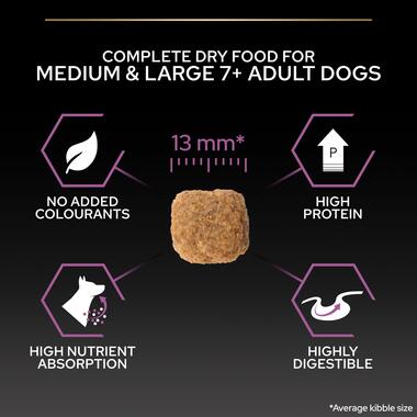 PRO PLAN Medium and Large Adult 7+ Age Defence Chicken Dry Dog Food
