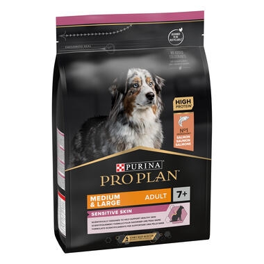 PRO PLAN® Medium and Large Adult 7+ Sensitive Skin Salmon Dry Dog Food