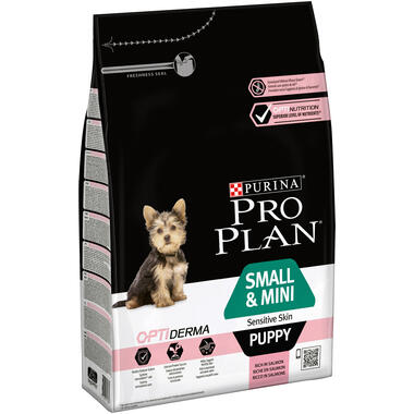 PRO PLAN® Small and Mini Sensitive Skin Salmon Dry Puppy Food