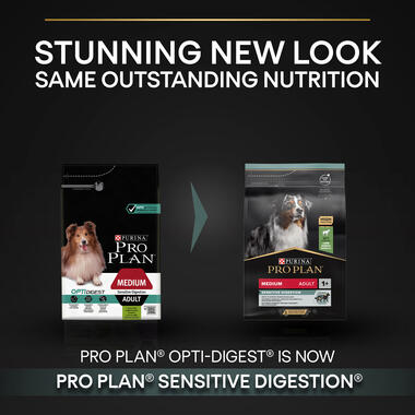 Purina Pro Plan Sensitive Digestion Medium Adult Dry Dog food with Lamb