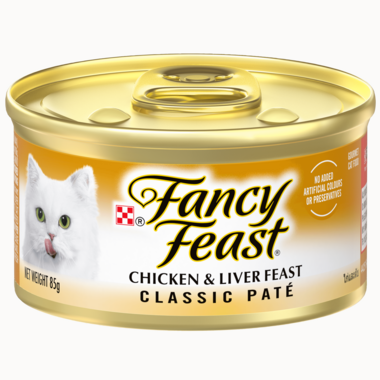 FANCY FEAST Classic Pate Chicken & Liver Feast