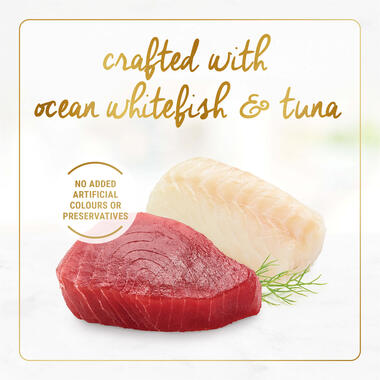 Protein Claim Oceanwhite fish and tuna gravy
