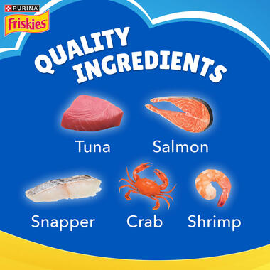 FRISKIES Adult Seafood Sensations ingredients
