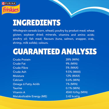 FRISKIES Adult Seafood Sensations analysis