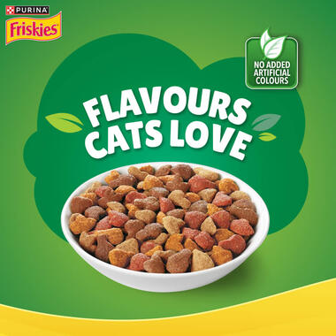 FRISKIES Adult Indoor Delights Dry Cat Food Flavours