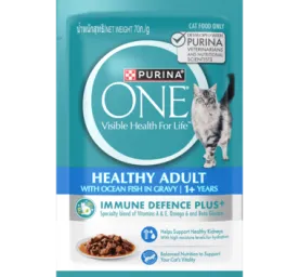  PURINA ONE Adult With Ocean Fish In Gravy Wet Cat Food