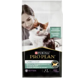 Purina Pro Plan LiveClear Kitten, Rich in Turkey