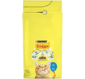 Friskies with Salmon and with Vegetables Dry Cat Food