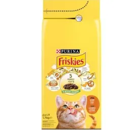Friskies with Chicken and with Vegetables Dry Cat Food