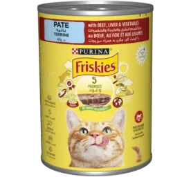 Friskies in Gravy with Beef and Vegetables Wet Cat Food