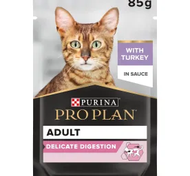 Purina Pro Plan Delicate Digestion Wet Cat Food, Turkey in Gravy