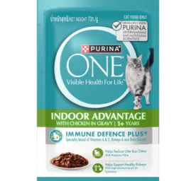 Purina ONE® Adult Indoor with Chicken in Gravy Wet Cat Food