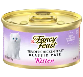 Fancy Feast Classic Pate Kitten Tender Chicken Feast Gourmet Cat Food 85g