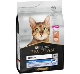 Purina Pro Plan Senior 7+ Longevis Dry Cat Food with Salmon