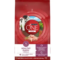 Purina ONE® +Plus Healthy Puppy Formula, 3lb (1.36 kg)