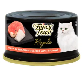 Fancy Feast Royale Tuna & Snapper Delight with Prawn Wet Cat Food 85g