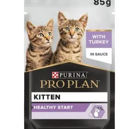 Purina Pro Plan Kitten, Wet Cat Food, Turkey in Gravy