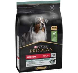 Purina Pro Plan Sensitive Digestion Medium Adult, Dry Dog food with Lamb