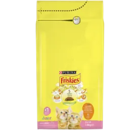 Friskies Junior Chicken, Milk & Veggies Dry Cat Food
