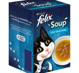 FELIX Soup Fish Selection Wet Cat Food