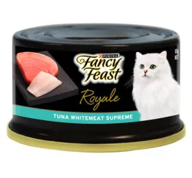 Fancy Feast Adult Royale Tuna Whitemeat Supreme Wet Cat Food 85g